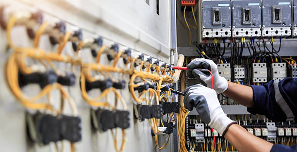 Professional Electrician technician working in Fletcher, OK
